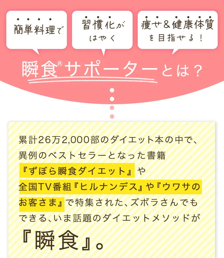 瞬食®︎サポーターとは？